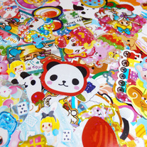 50 Random Sticker Flakes