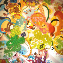 100 Random Sticker Flakes