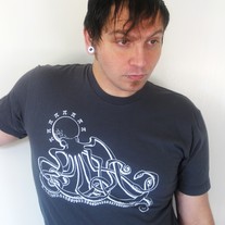 OctoPi Mathematics T-shirt in Asphalt Grey