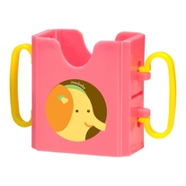 Packin' SMART Keepaa Multi Use Drink &Juice Box Holder / Elephant / Strawberry Sorbet