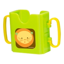 Packin' SMART Keepaa Multi Use Drink & Juice Box Holder / Lion / Lime Sorbet