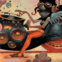 "DEMF" Poster by Glenn Barr