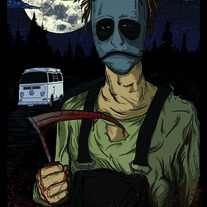 Behind The Mask Limited Edition Art Print by Christopher Ott 