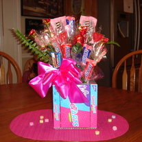 Sweetart Edible candy bouquet