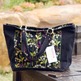 Zippered Tote - Thin Leaves - Thumbnail 1