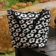 Zippered Hobo - Flower Power in B&W  - Thumbnail 4