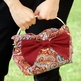 Kiss Lock Clutch - Wine Persian Pickle - Thumbnail 1