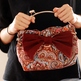 Kiss Lock Clutch - Wine Persian Pickle - Thumbnail 2