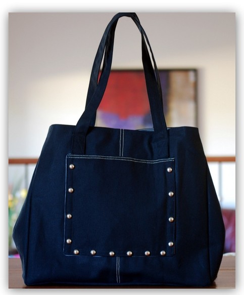 Black Oversized Tote 
