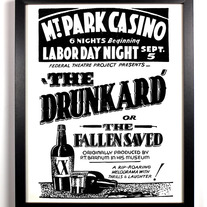 The Drunkard, Giclee Art Print, 8 x 10