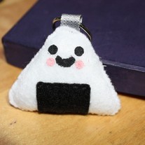 Kawaii Onigiri Key Chain