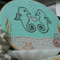 Seahorse Love