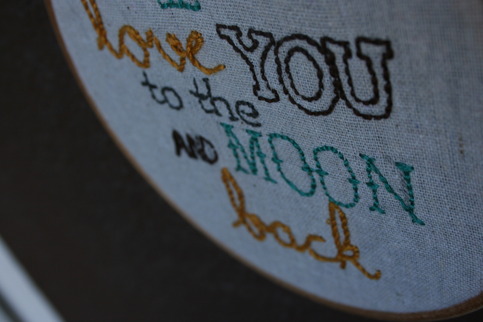 I love you to the Moon and back