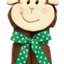 Monkey Hooded Towel
