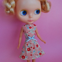 Meadow Party Frock for Blythe