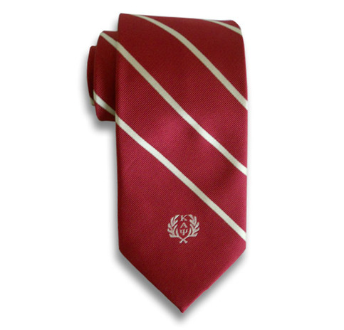 Kappa Alpha Psi Striped Wreath Tie