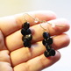 Black Bowtie earrings - Thumbnail 3