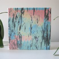 "Textured Pastel" 8x8 Canvas Panel
