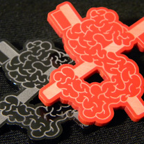 The Fresh Millionaire Society pin