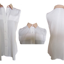 POP COLLAR SHIRT (blush)