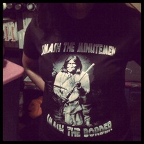 Smash the Minutemen Smash the border!