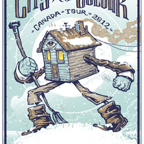 City and Colour Canada Tour 2012 Blue on Pearlescent