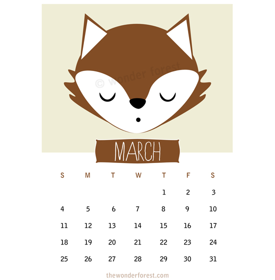 2012 Calendar - February Digital Download 5x7"
