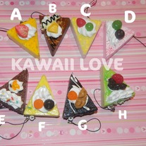 Kawaii Cake Slice 