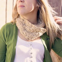 You are My Sunshine Cowl {bone}