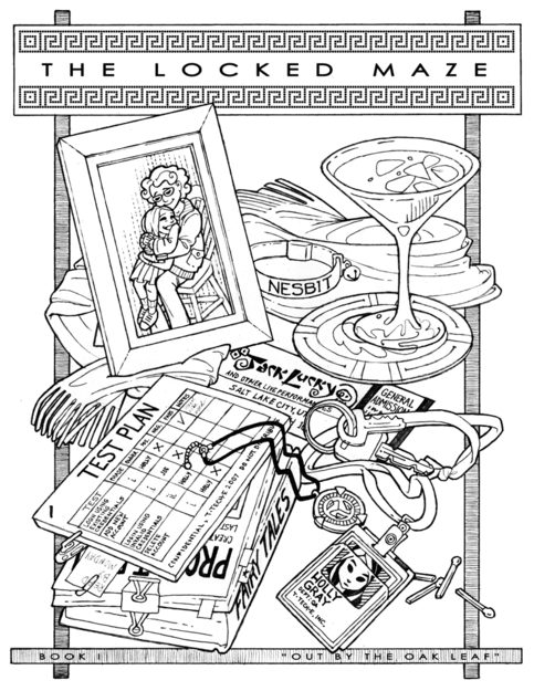 The Locked Maze Print Copy