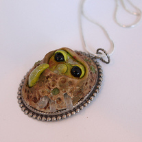 Grumpy Rockbeast Necklace *SOLD*