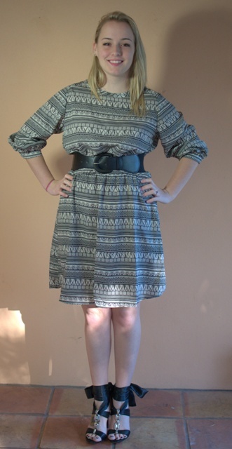 Azteca Dress - Size L.