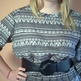 Azteca Dress - Size L. - Thumbnail 3