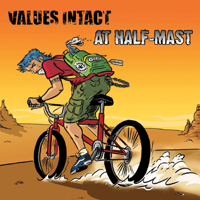 Values Intact / At Half Mast Split 7" 