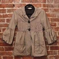 Black & White Striped Jacket