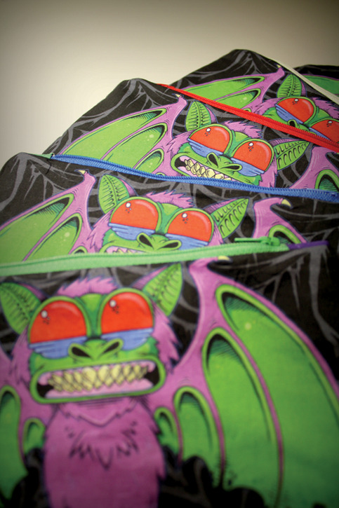 "Creature of the Night" handmade bag