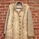 Vintage Faux Fur & Sweater Coat - Thumbnail 1