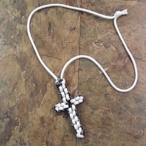 Paracord Cross Necklace