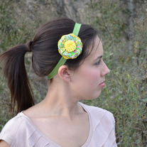 Flower Garden Headband - Toddler to Adult