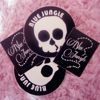 BLUE JUNGLE Candy Skull & Faithless Prayer Stickers