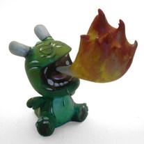 3" Fire-Breathing Dunny Dragon