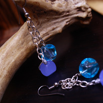 Glow-In-The-Dark Gumdrop Earrings