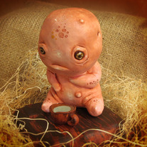 The Tea-Sipping Sickling (coral pink) SOLD OUT