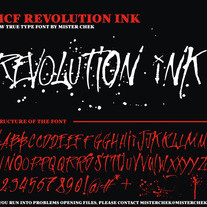 Revolution Ink font by Mister Chek