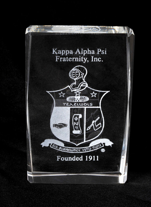 Kappa Alpha Psi Crystal Coat of Arms