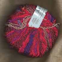 Carmen Red Aria Novelty Yarn by Crystal Palace