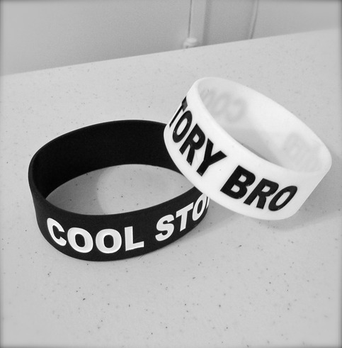 "COOL STORY BRO" Wristband (2 FOR $5)