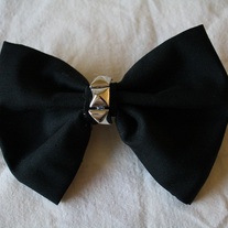 Black with studs 