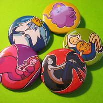 ADVENTURE TIME BUTTON SET