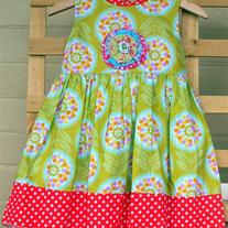 Party Dress "Lollies & Dots" ~ Size 2-3 